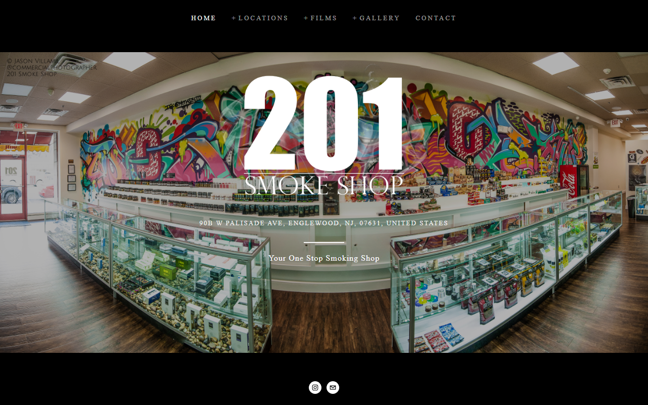 201smokeshop.com screenshot