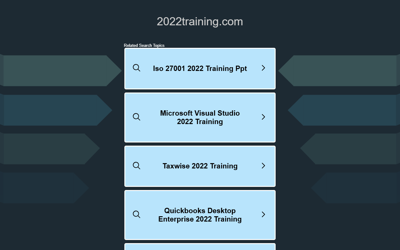 2022training.com screenshot