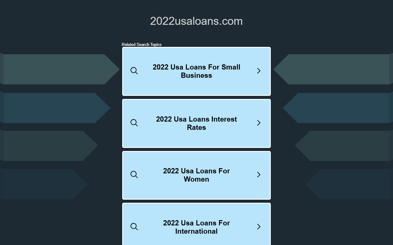 2022usaloans.com screenshot