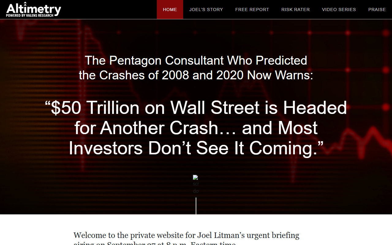 2023crashwarning.com screenshot
