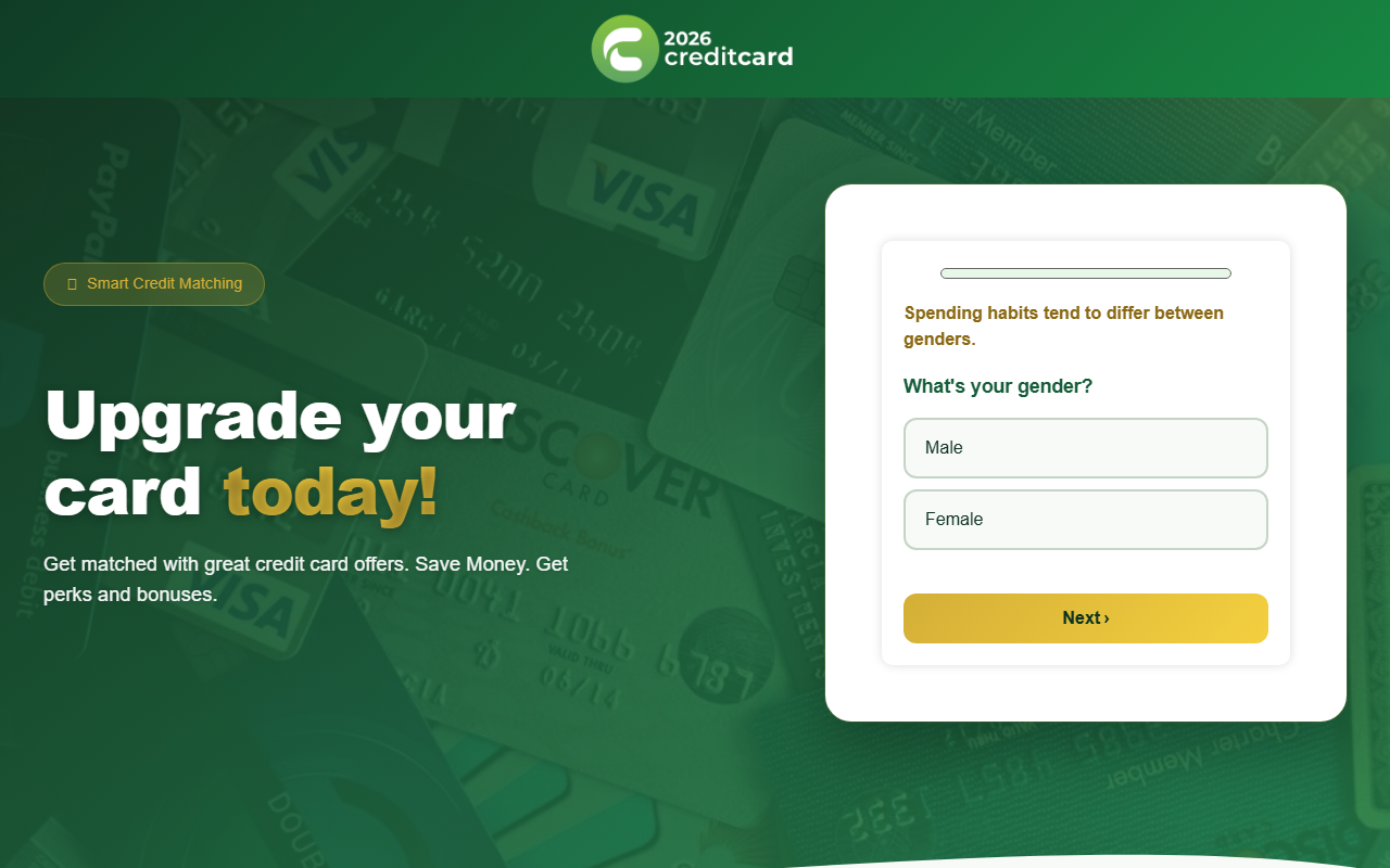 2023creditcard.com screenshot