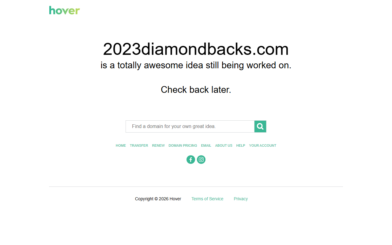 2023diamondbacks.com screenshot