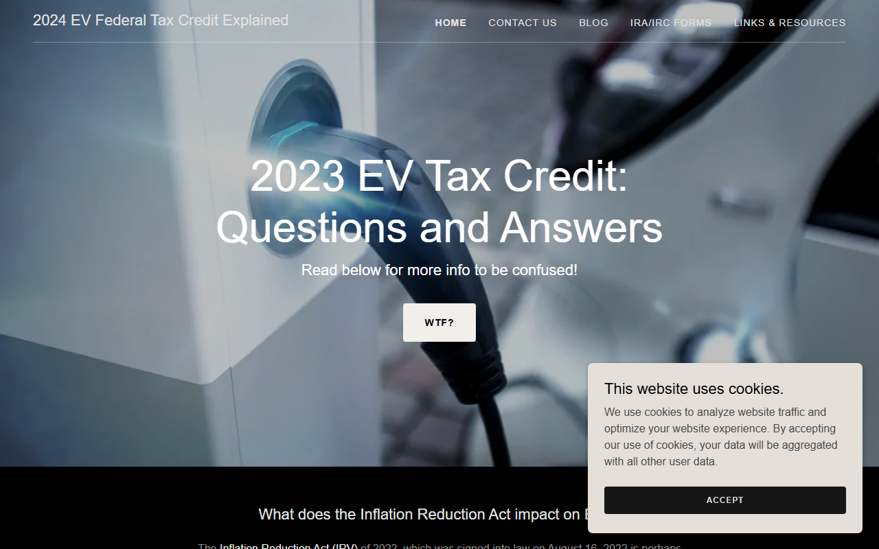 2023evcredit.com screenshot