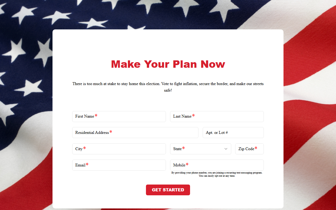 2024govote.com screenshot