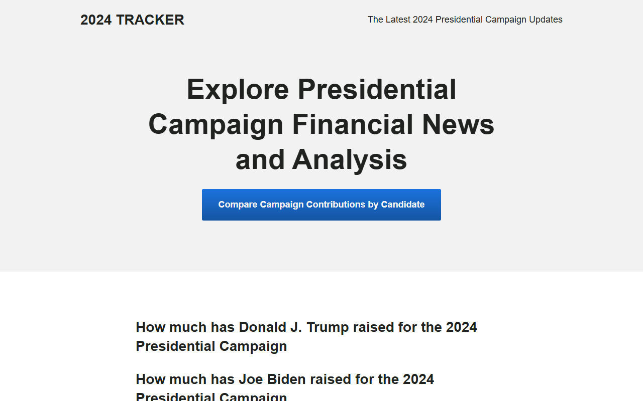 2024tracker.com screenshot
