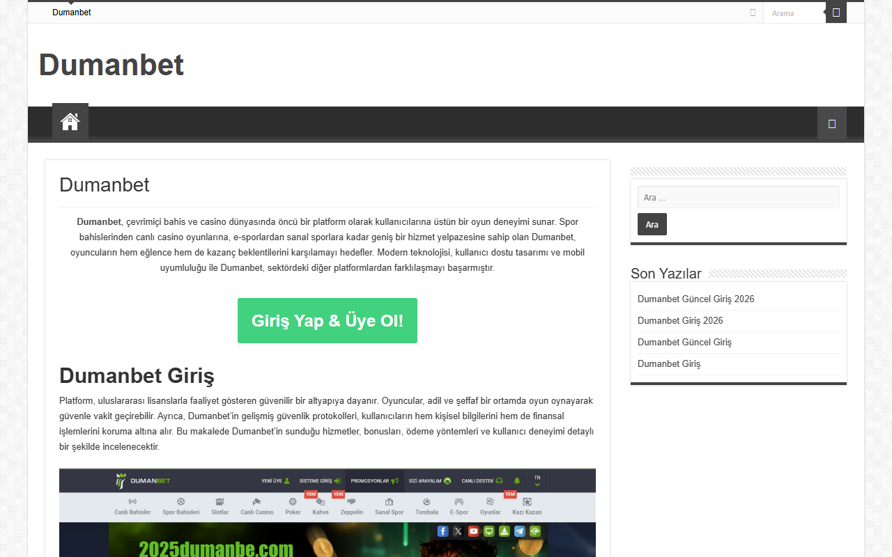 2025dumanbe.com screenshot