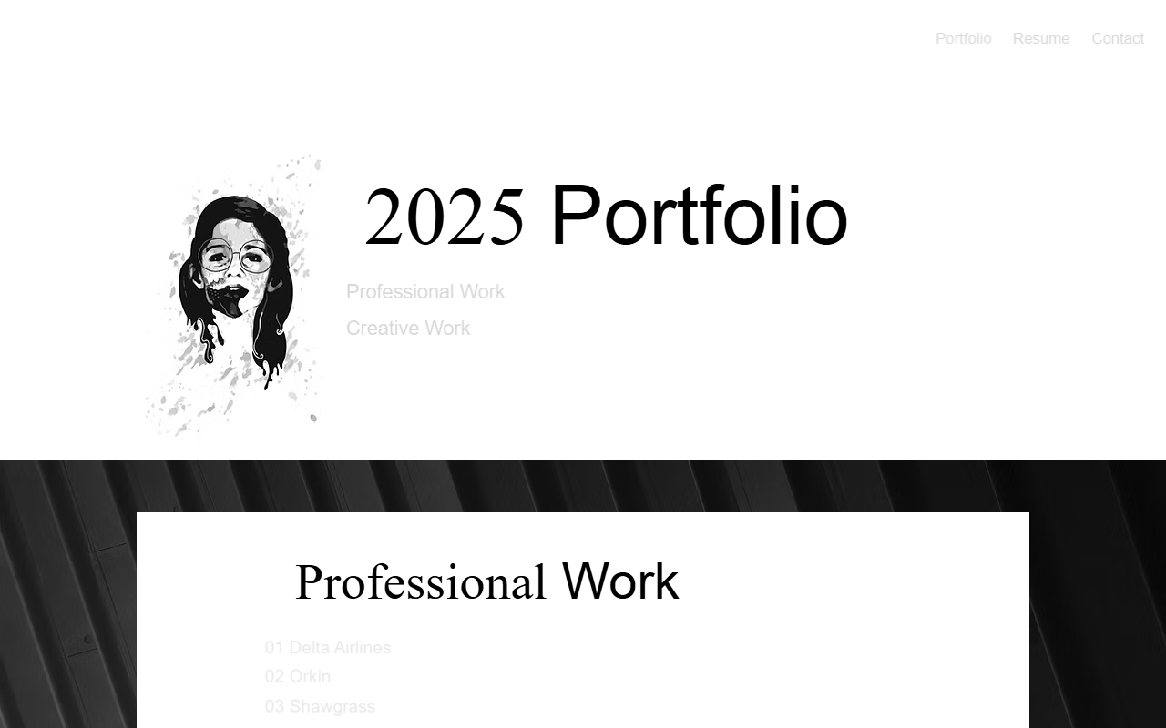 2025portfolio.com screenshot