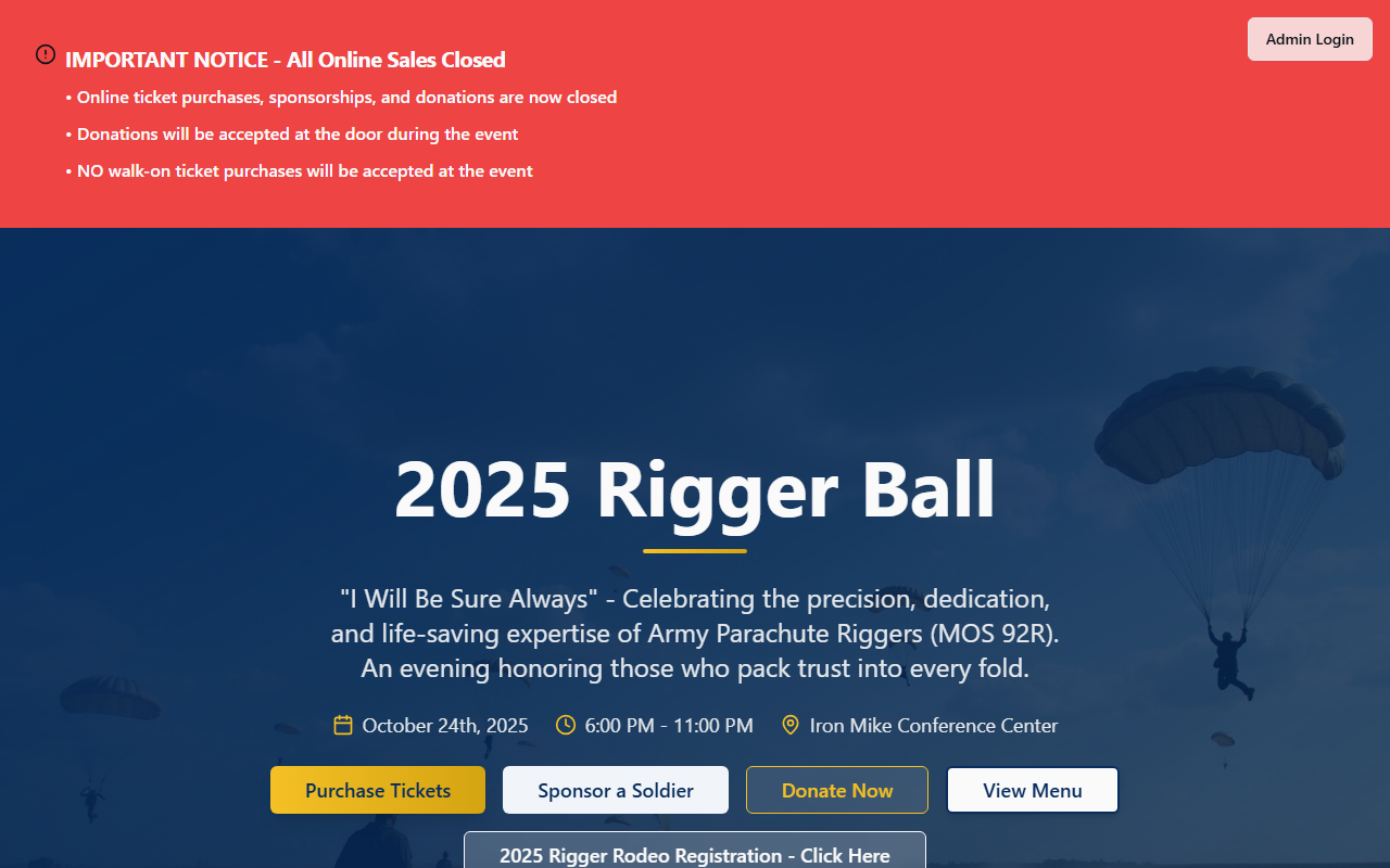 2025riggerball.com screenshot