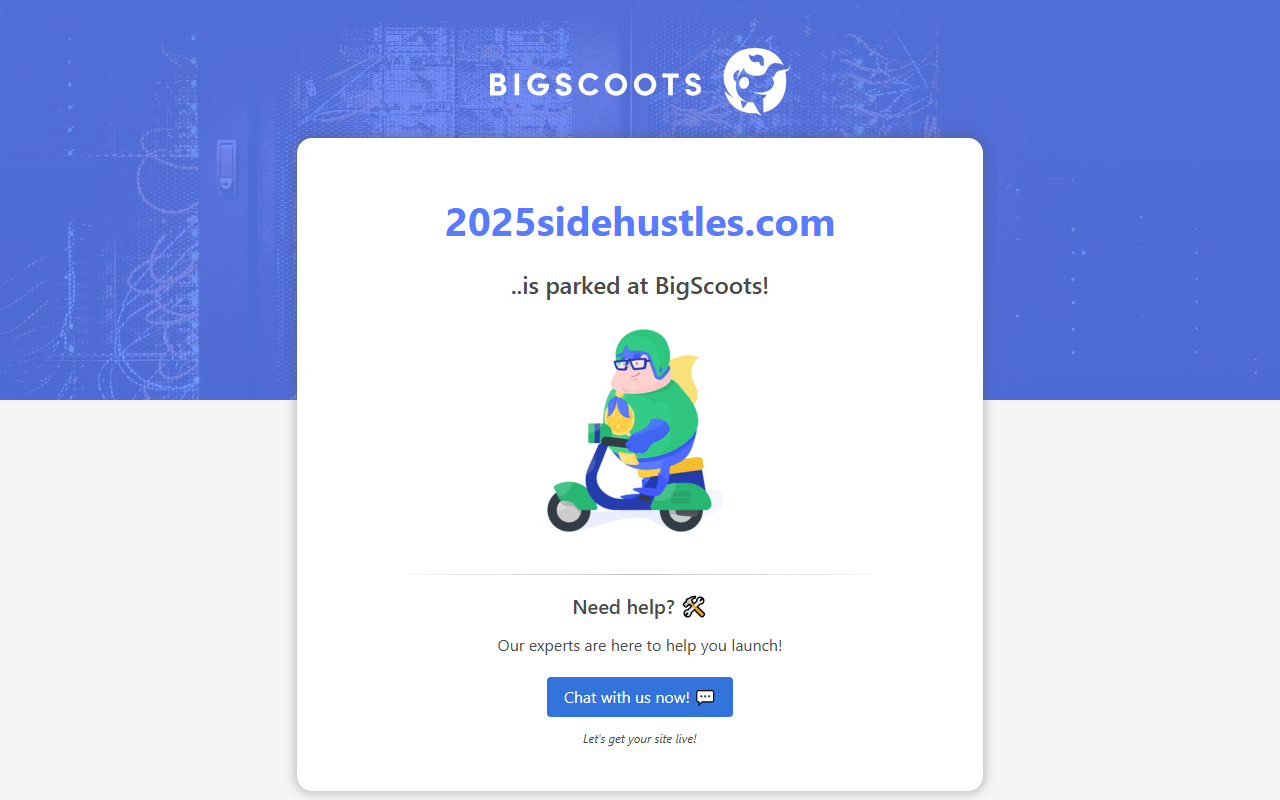 2025sidehustles.com screenshot