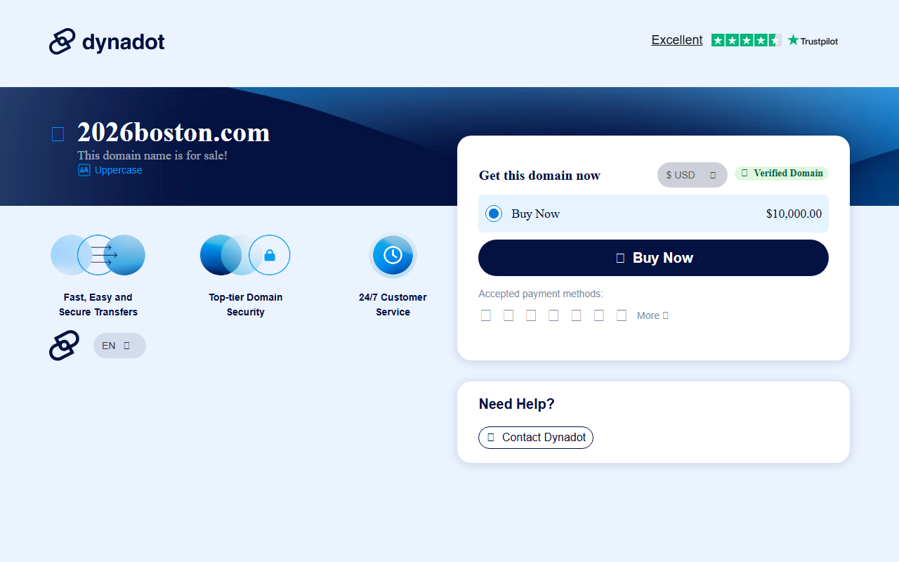 2026boston.com screenshot