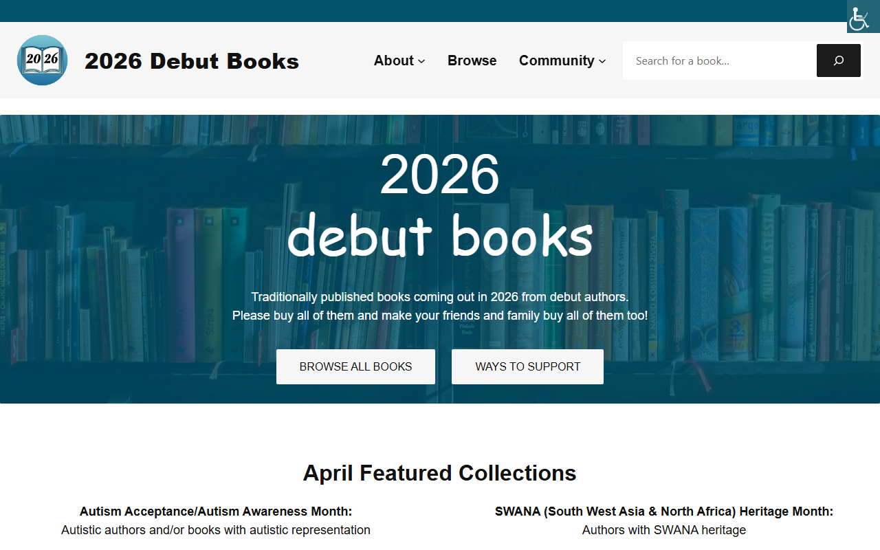 2026debuts.com screenshot