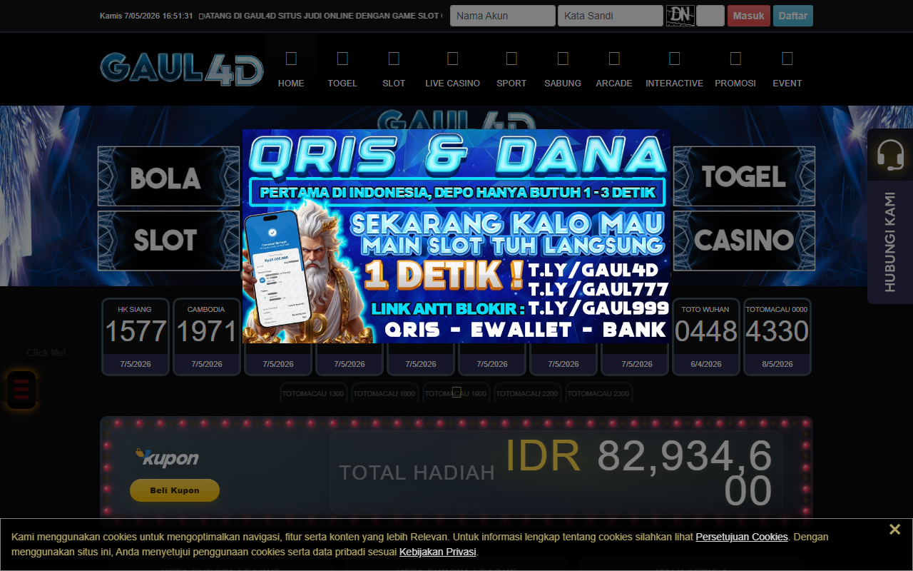 2026gaul4d.com screenshot