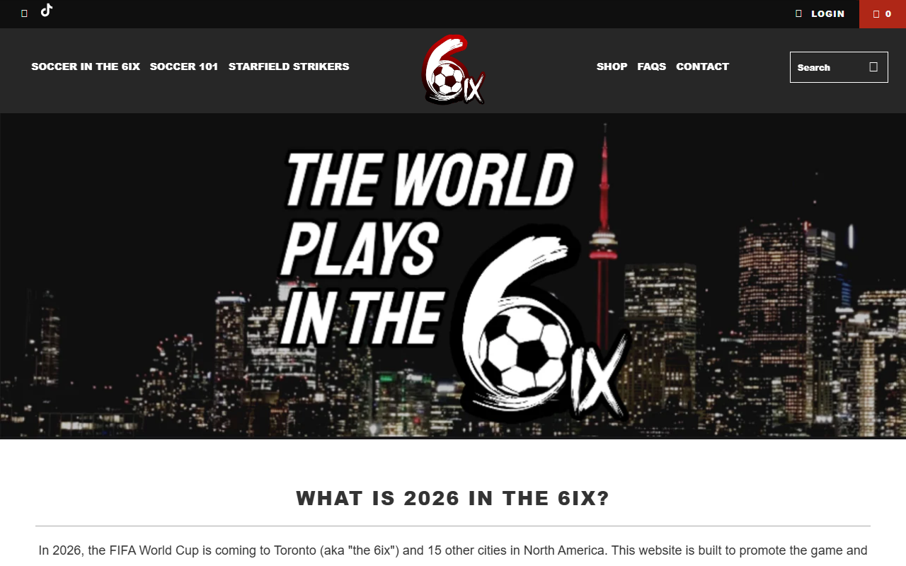 2026inthe6ix.com screenshot