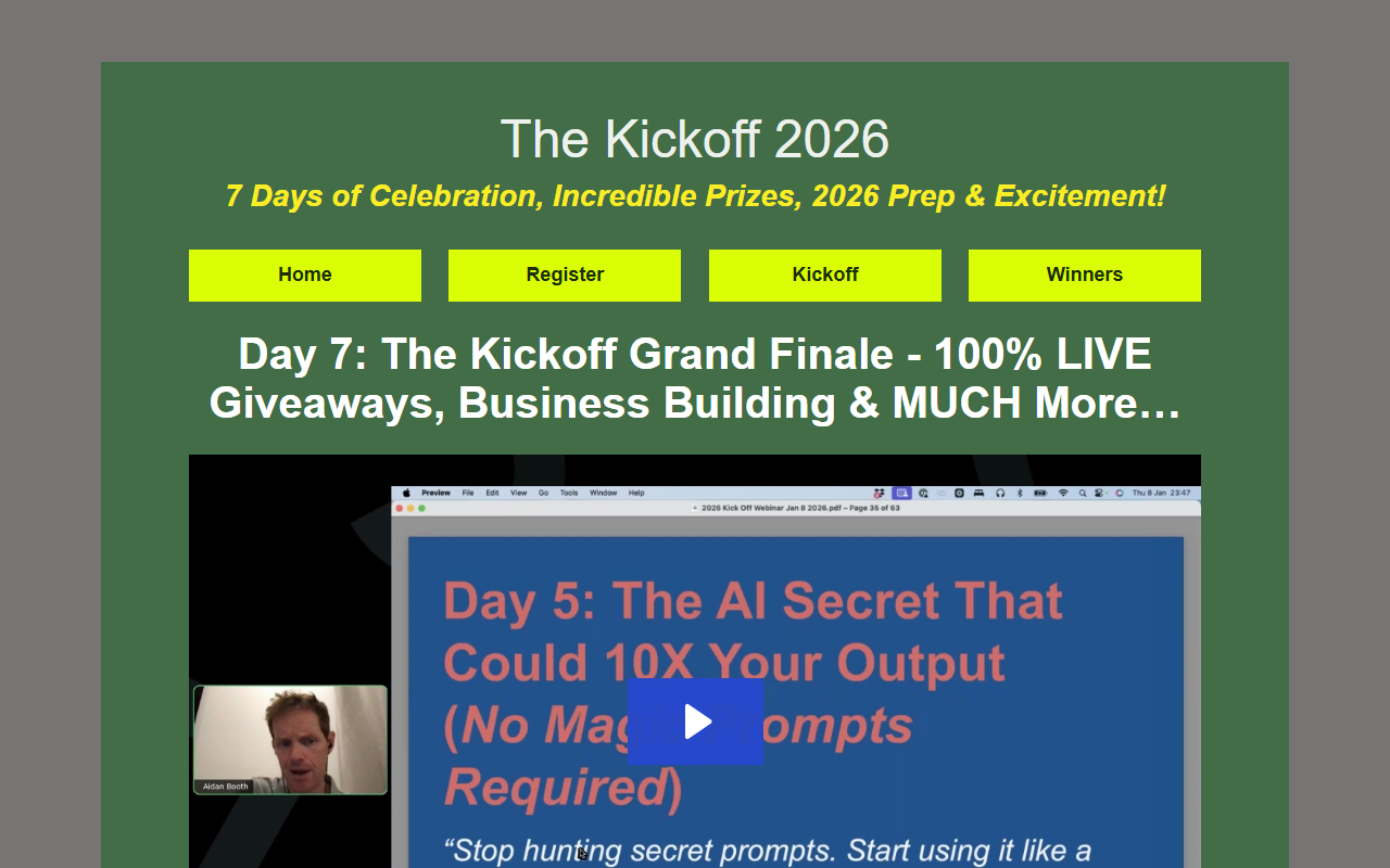 2026kickoff.com screenshot