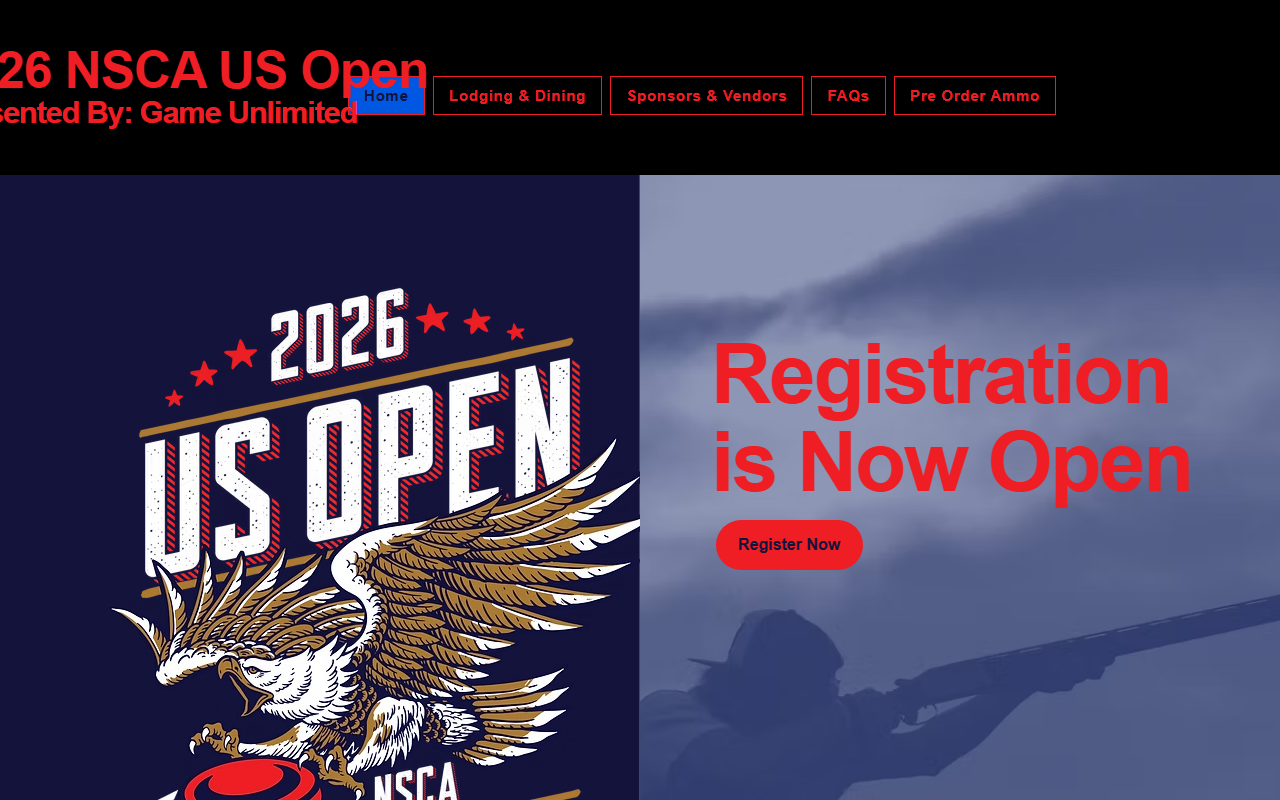2026nscausopen.com screenshot