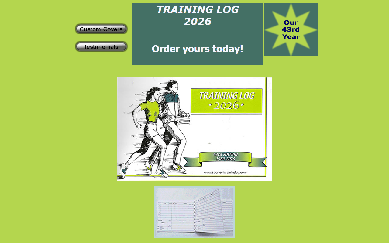 2026runninglog.com screenshot