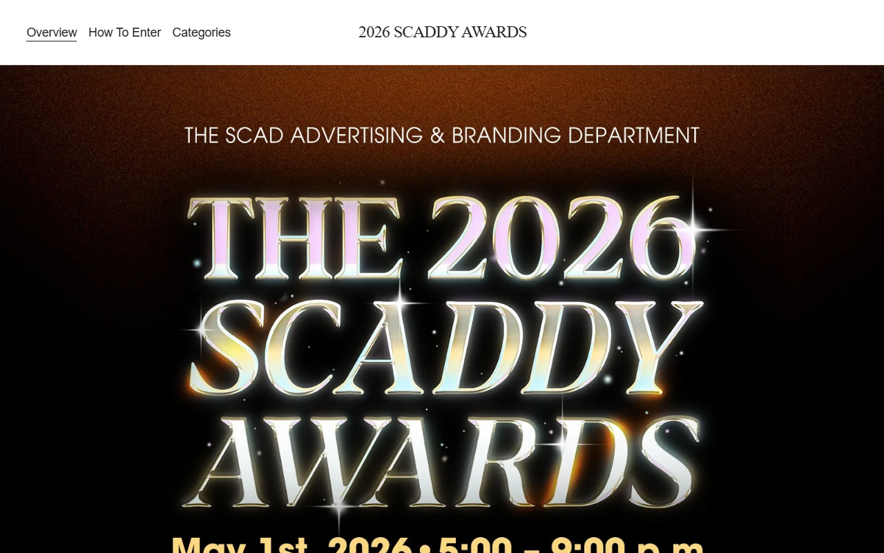 2026scaddyawards.com screenshot