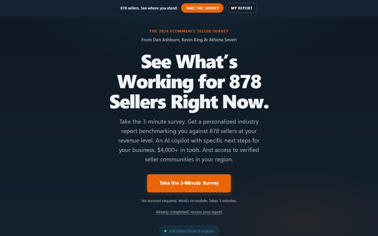 2026sellersurvey.com screenshot