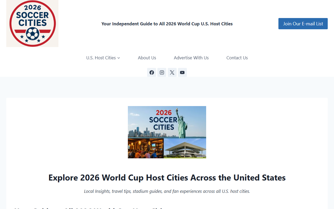 2026soccercities.com screenshot