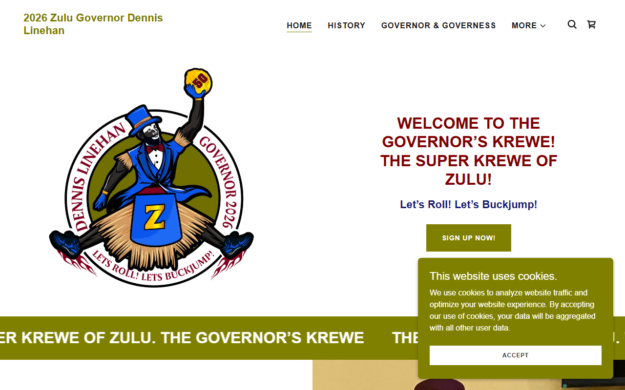 2026zulugovernor.com screenshot
