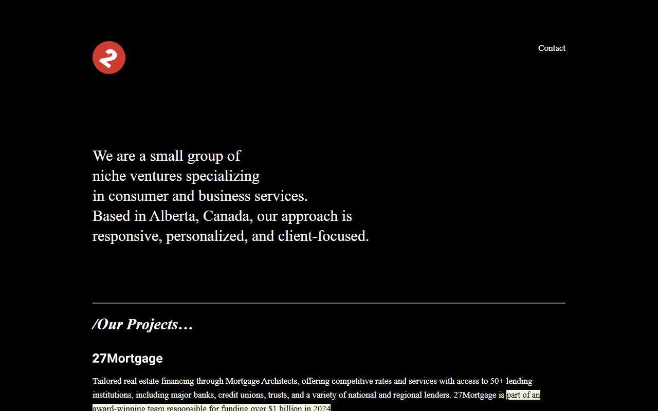 2027company.com screenshot