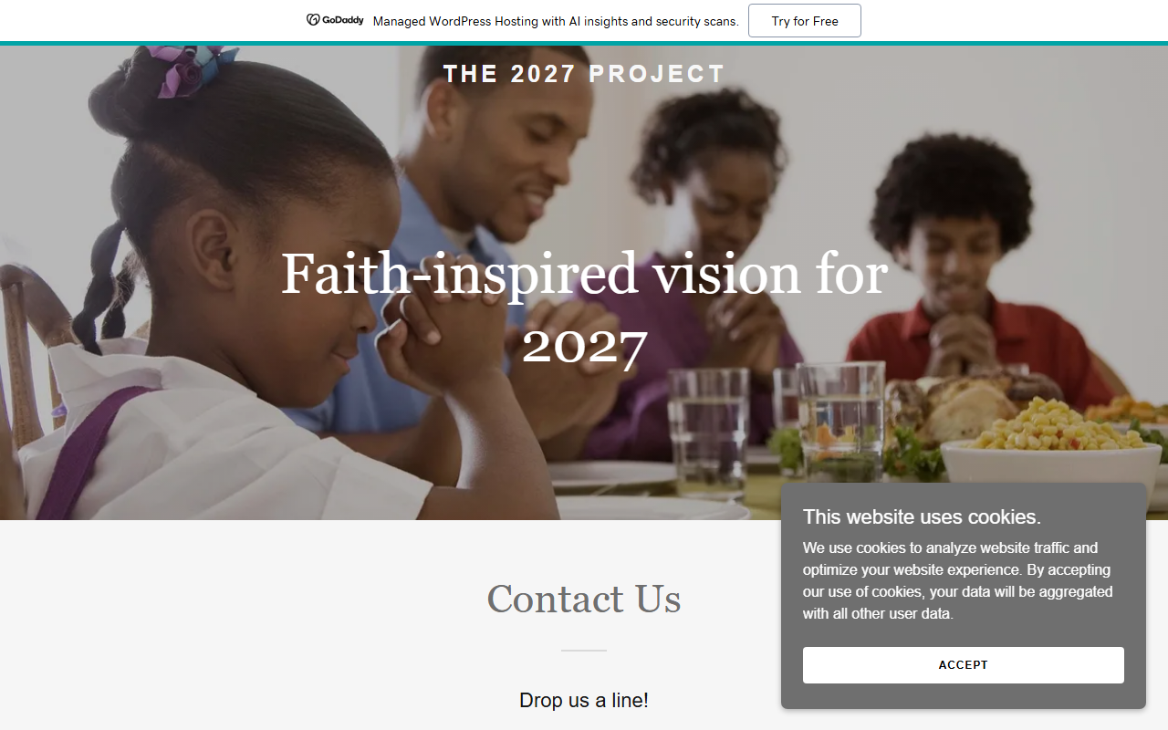 2027project.com screenshot