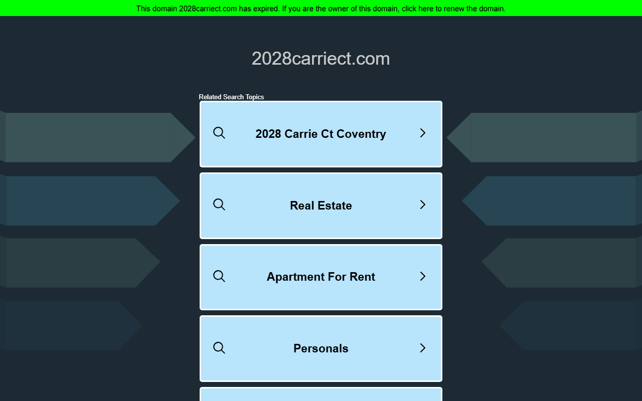 2028carriect.com screenshot