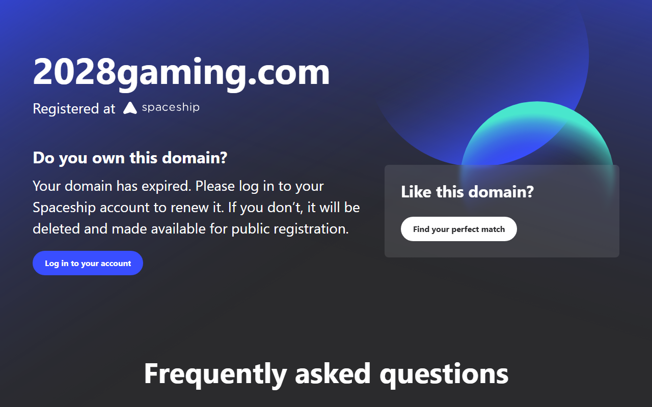 2028gaming.com screenshot