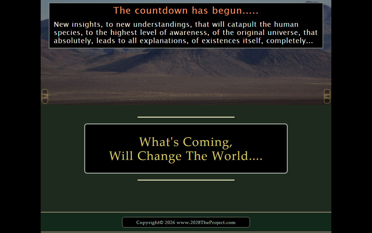 2028theproject.com screenshot