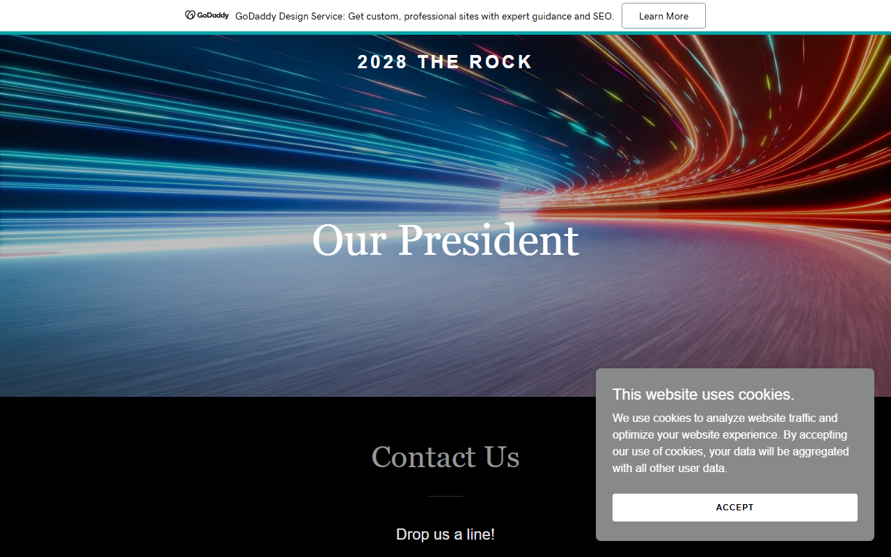 2028therock.com screenshot