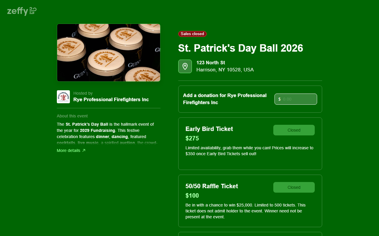 2029fundraising.com screenshot