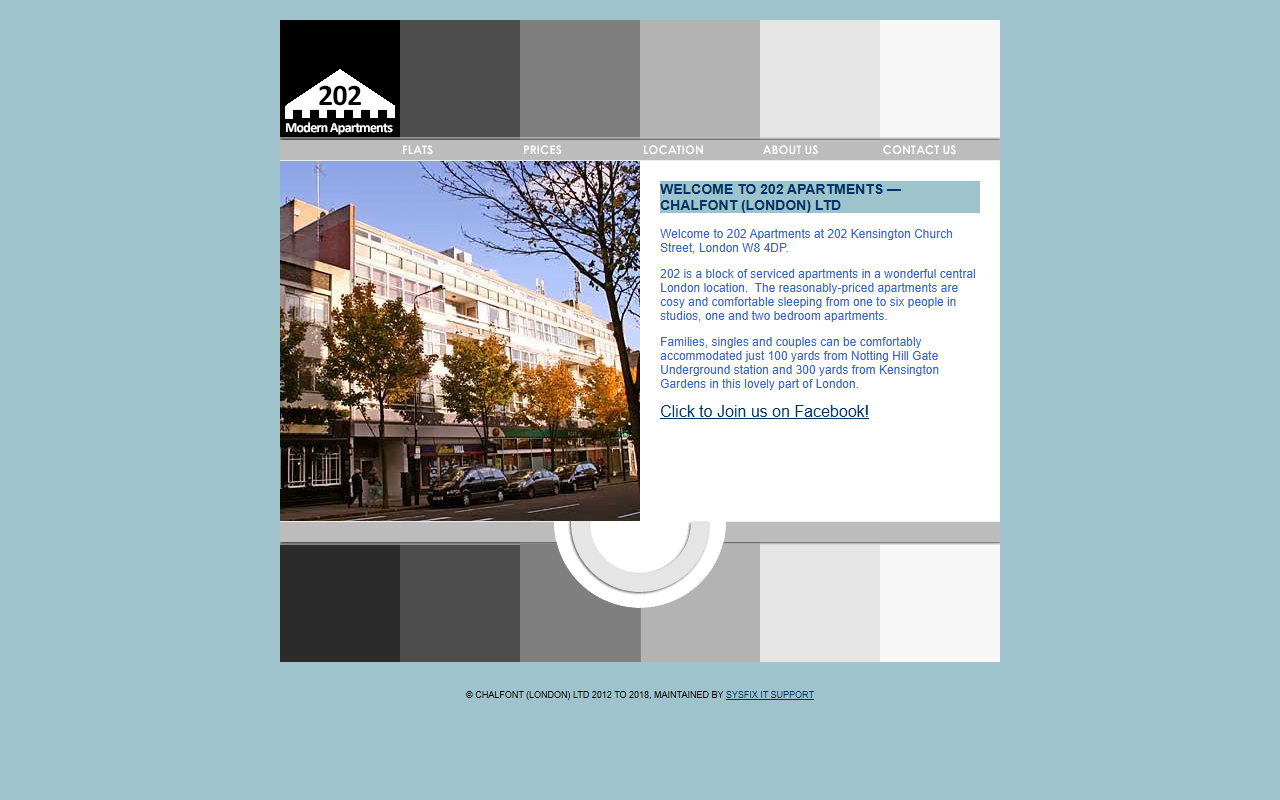 202apartments.com screenshot