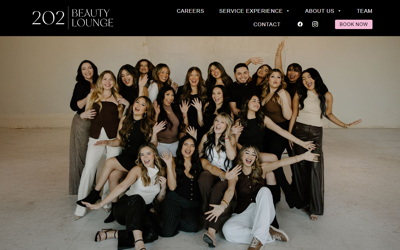 202beautylounge.com screenshot