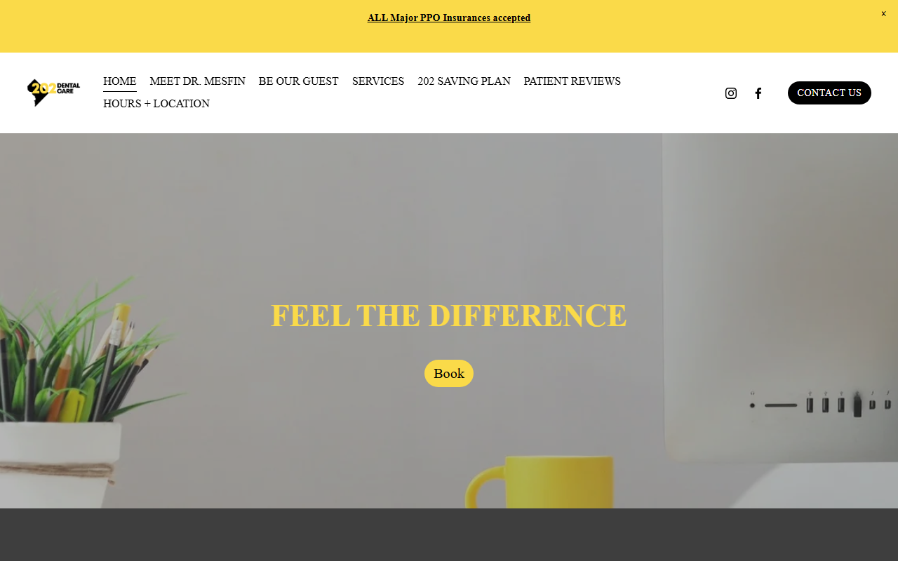 202dentalcare.com screenshot