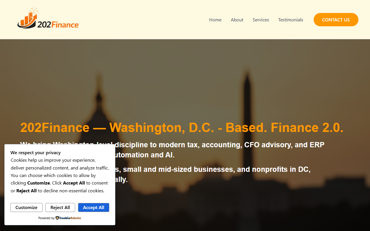 202finance.com screenshot