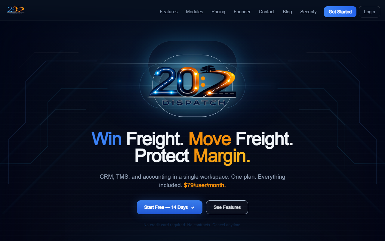 202logistics.com screenshot