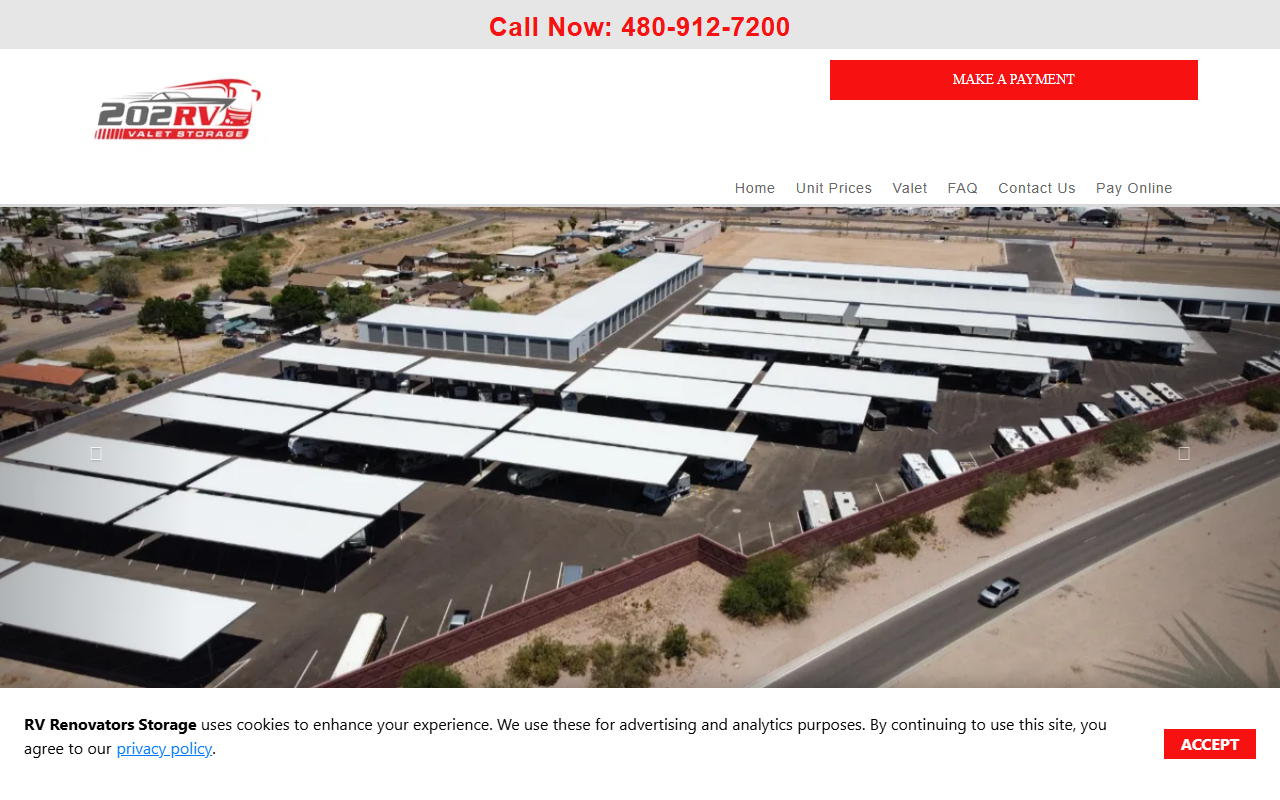 202rvstorage.com screenshot