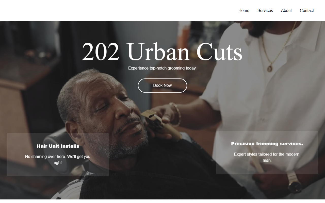202urbancuts.com screenshot