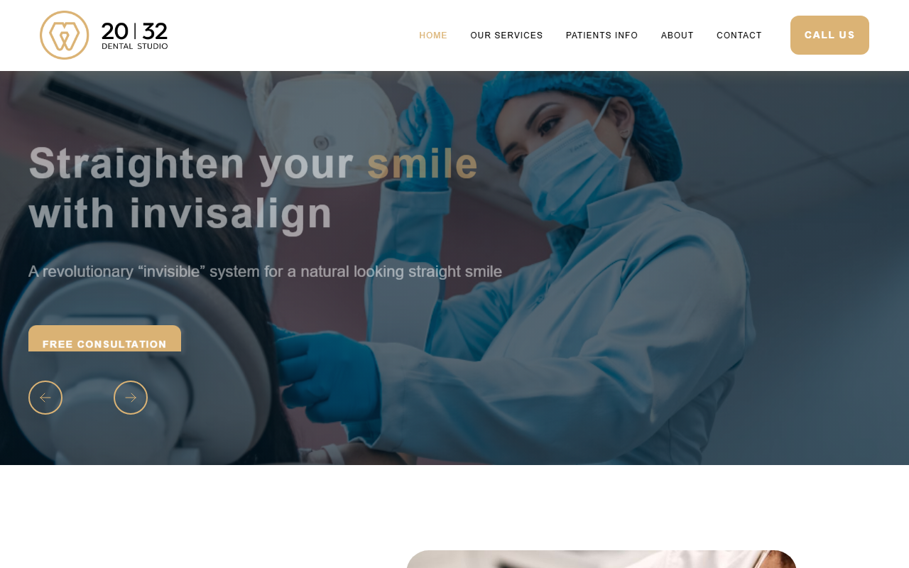 2032dentists.com screenshot