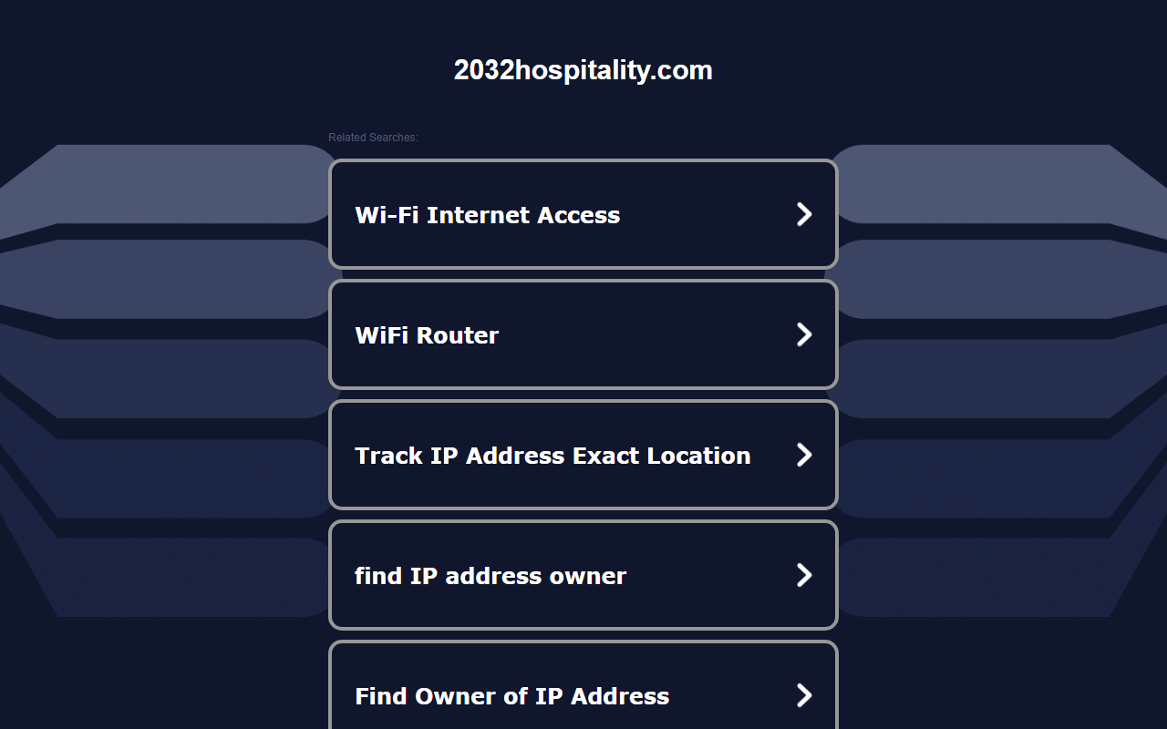 2032hospitality.com screenshot