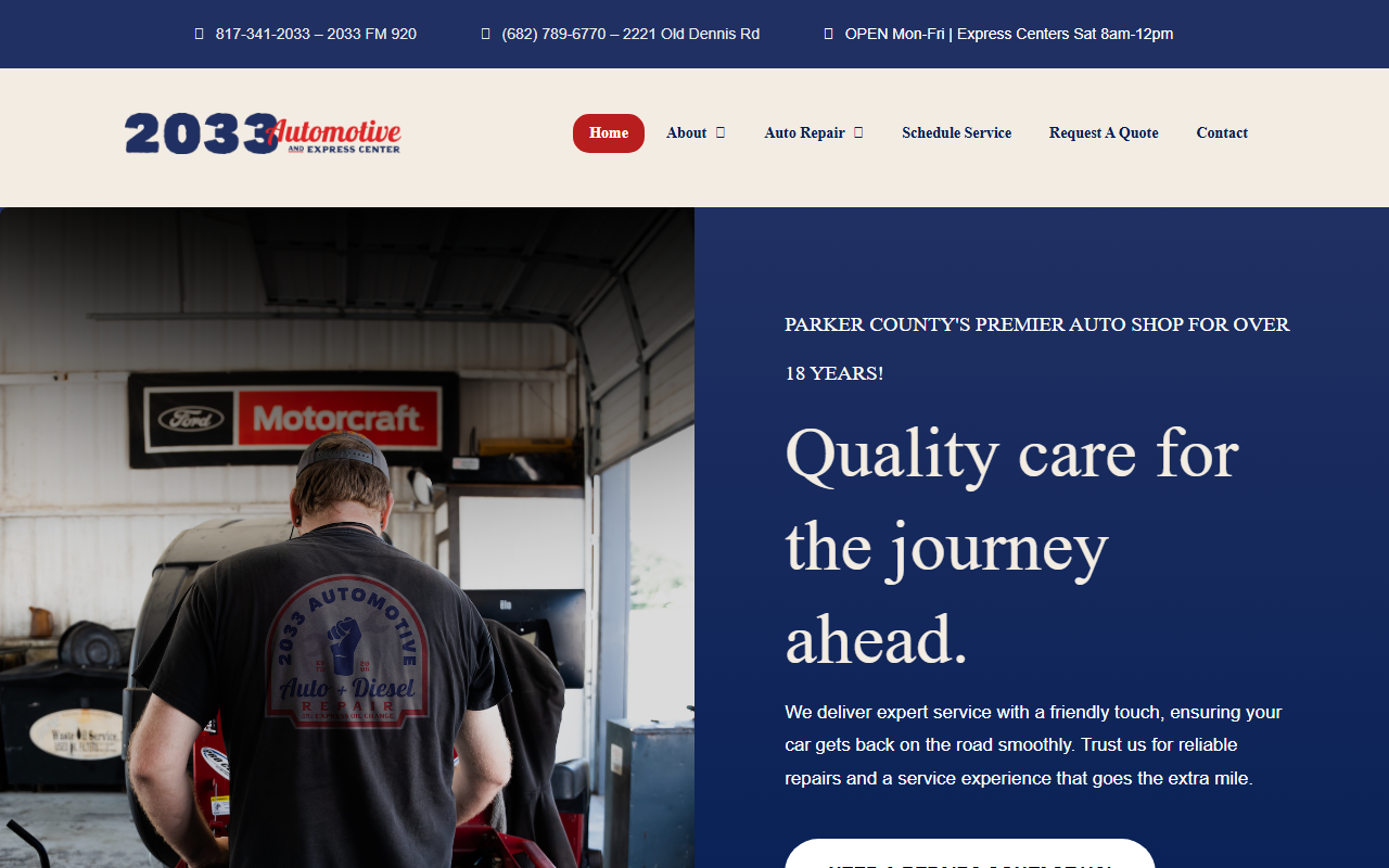 2033automotive.com screenshot