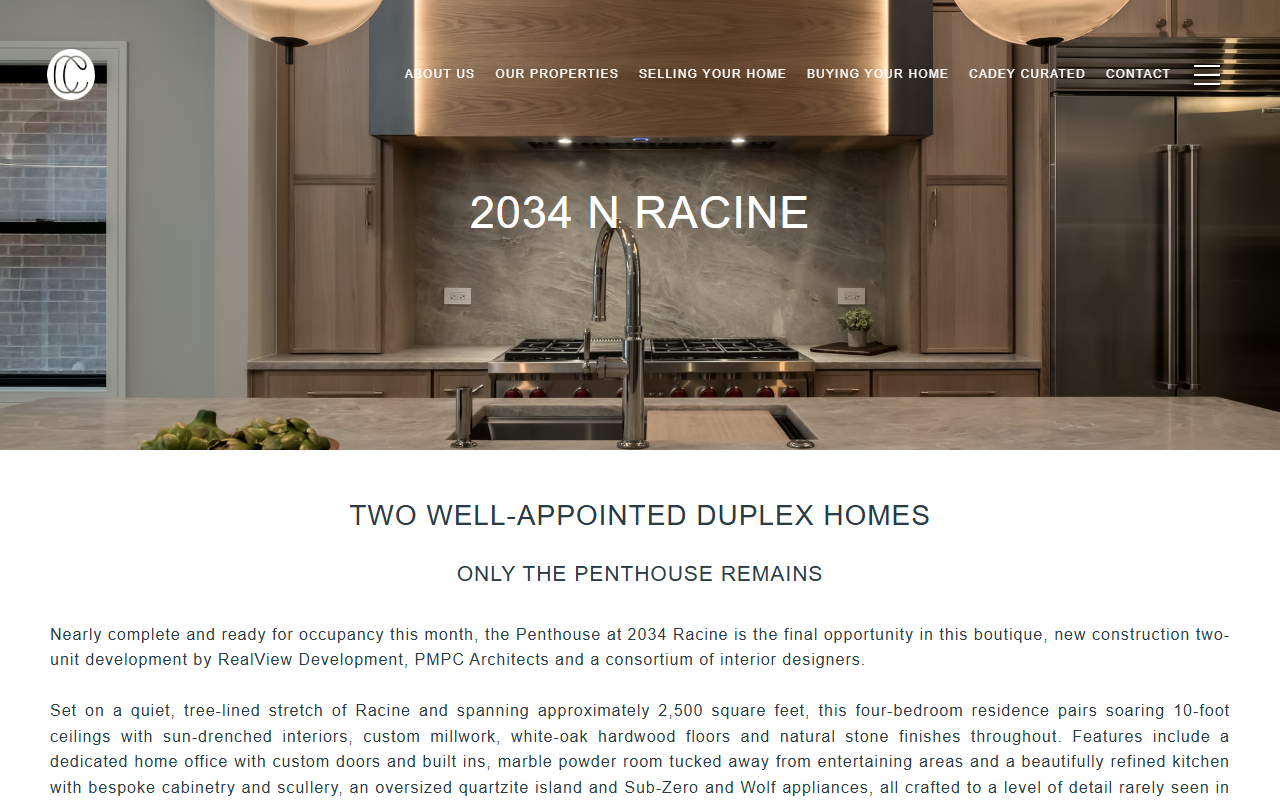 2034racine.com screenshot