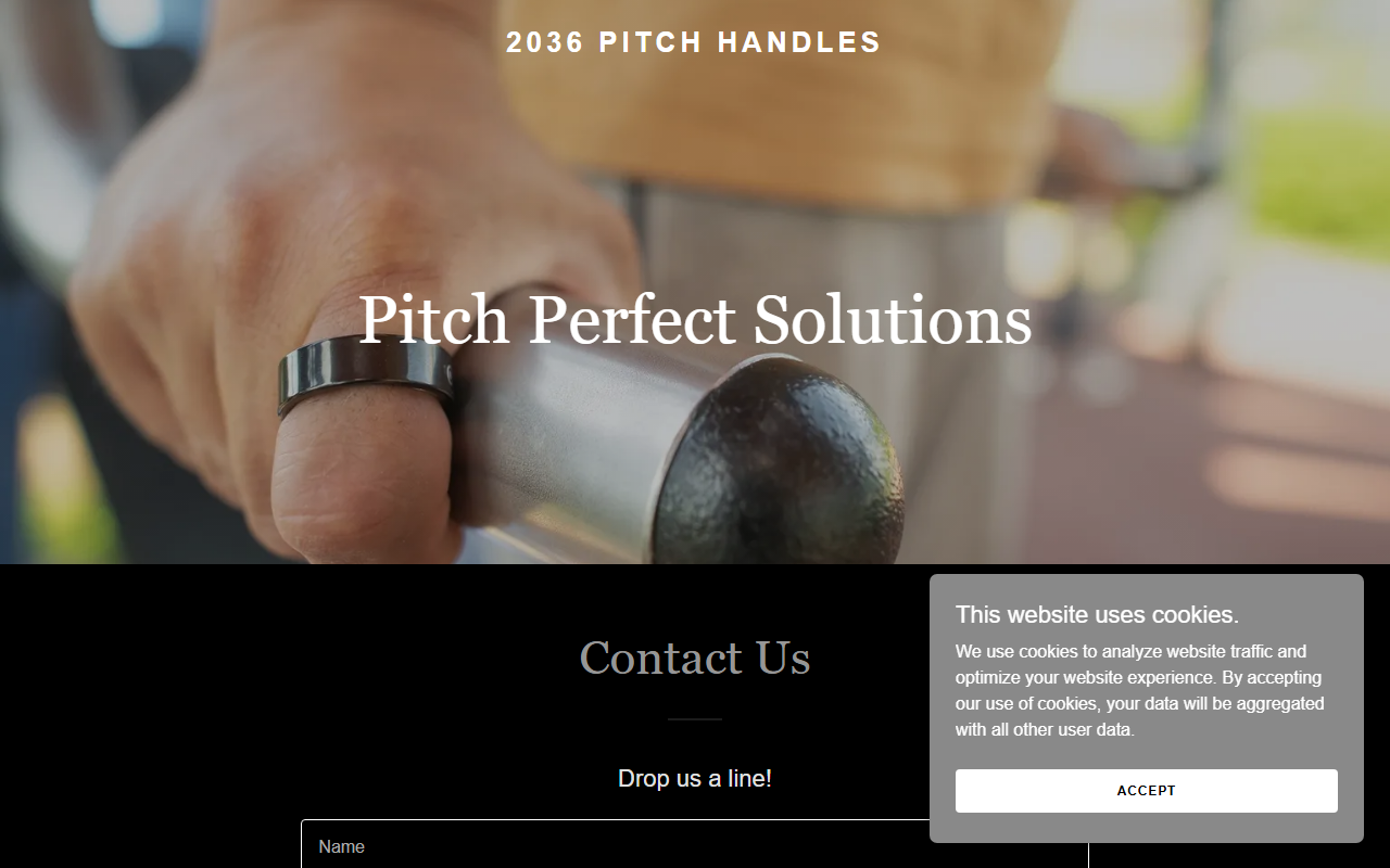 2036pitchhandles.com screenshot