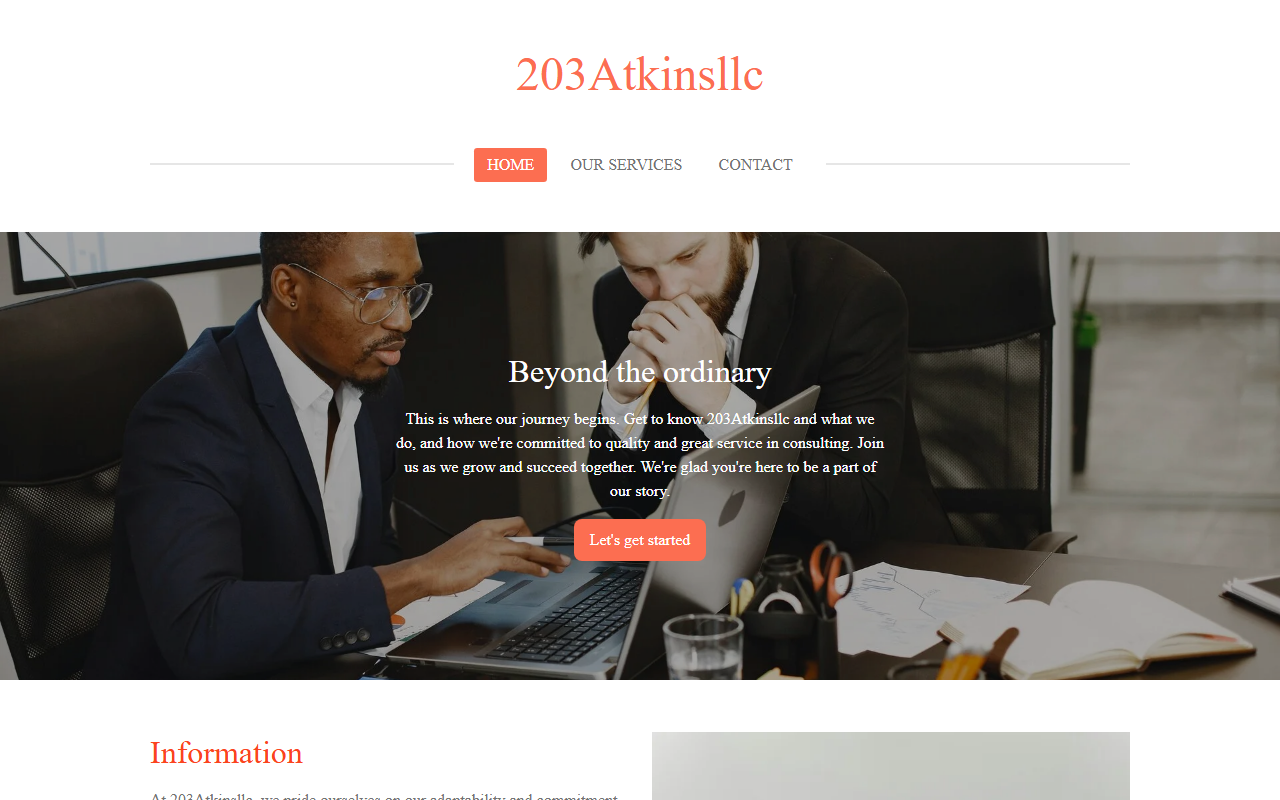 203atkinsllc.com screenshot