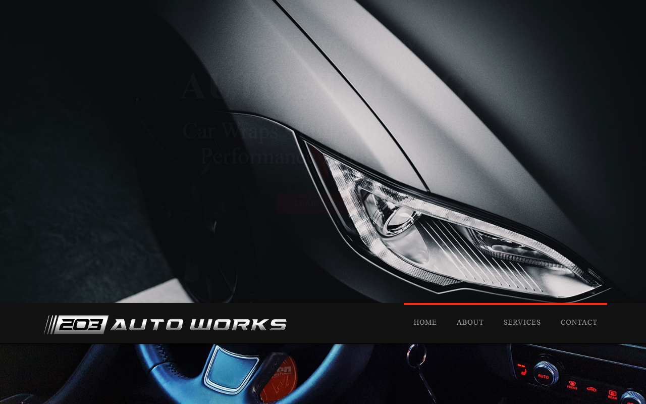 203autoworks.com screenshot