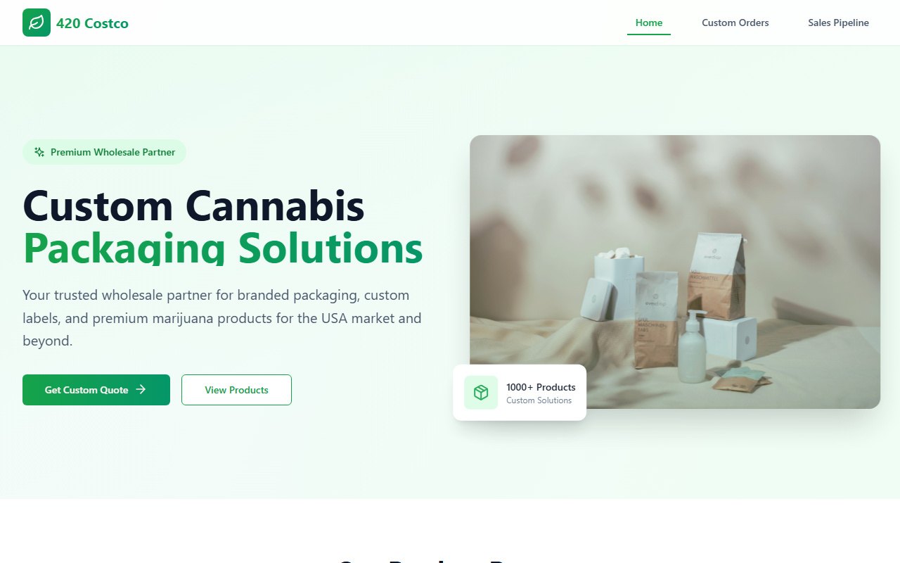 203cannabis.com screenshot