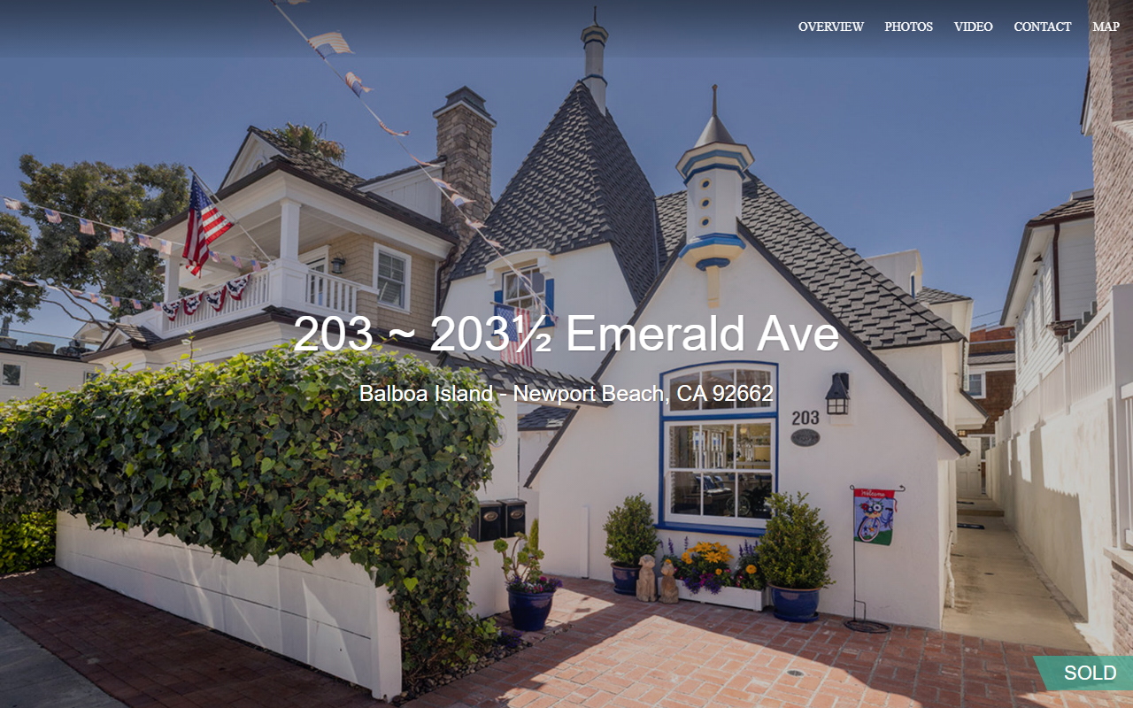 203emeraldave.com screenshot