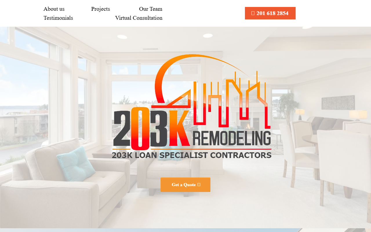 203kremodeling.com screenshot