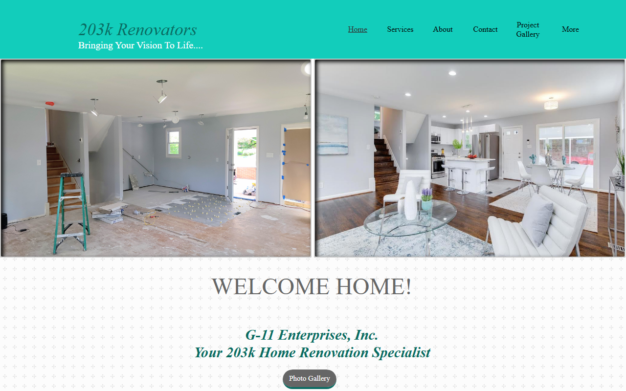 203krenovators.com screenshot