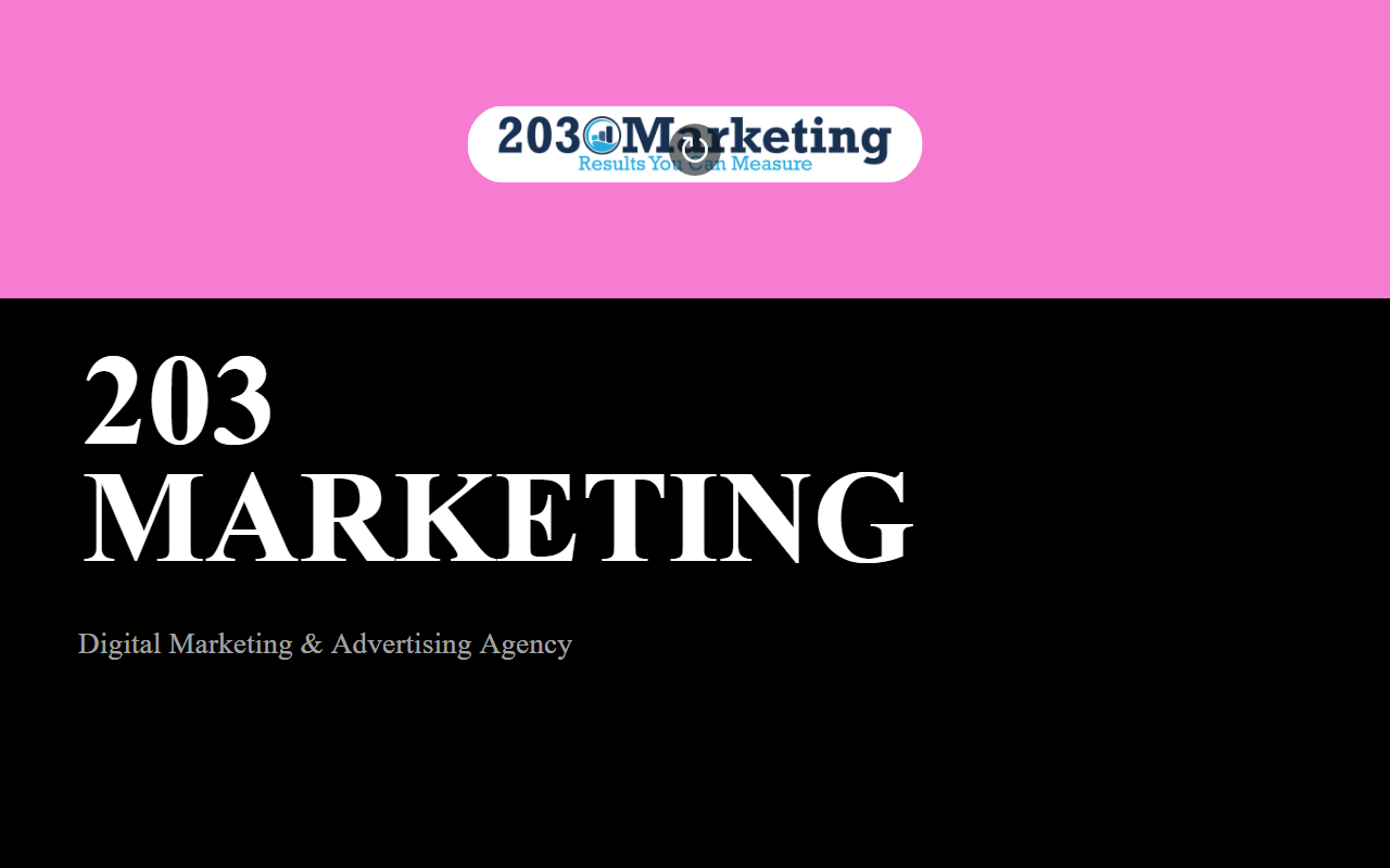 203marketing.com screenshot